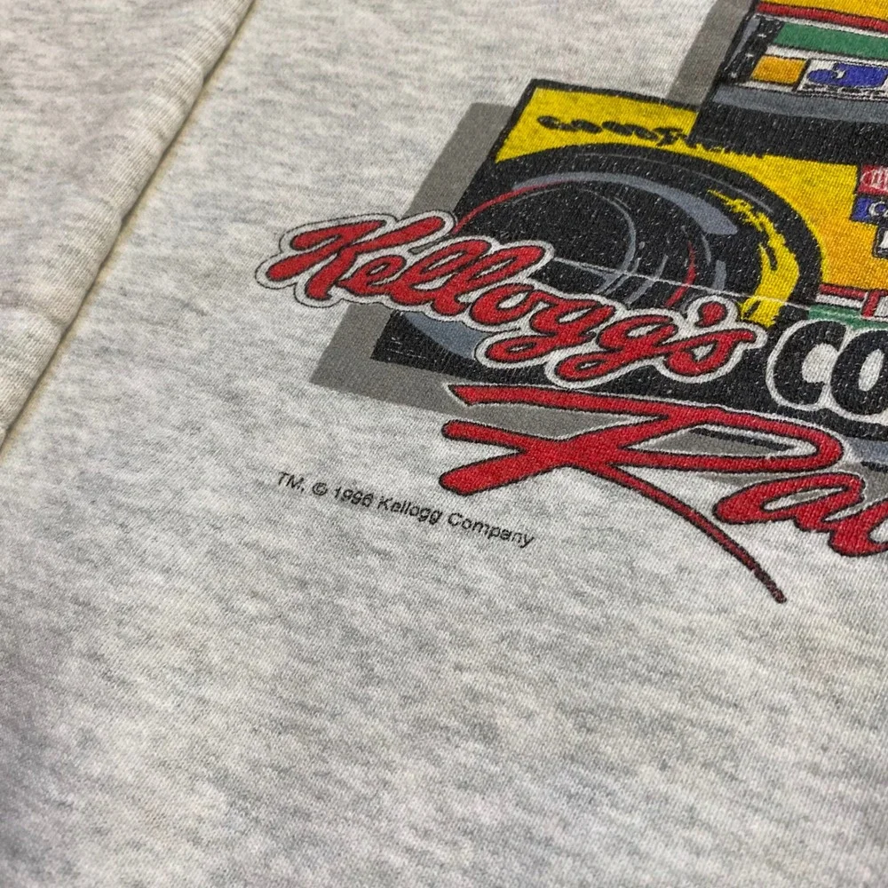 Vintage 1996 Terry Labonte Kelloggs Racing Crewneck Sweatshirt Mens Medium